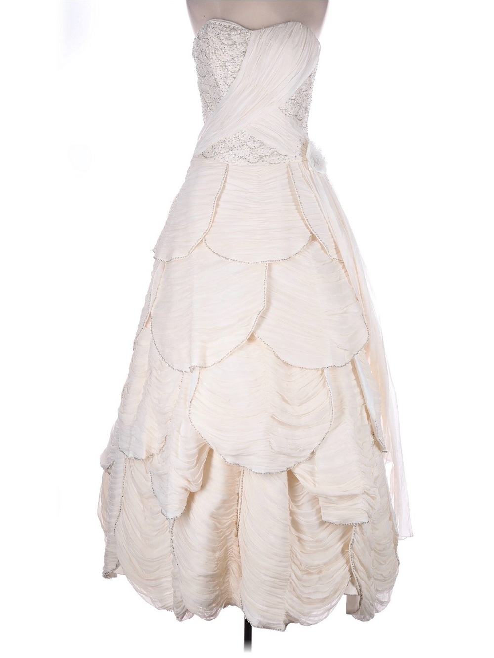 AREFEH BRIDAL/HOUSE OF ARFEH One of a Kind Silk Artisan Made in Italy Couture